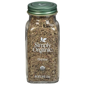 Simply Organic Thyme 6/.78 OZ [UNFI #3004330] [ebt]