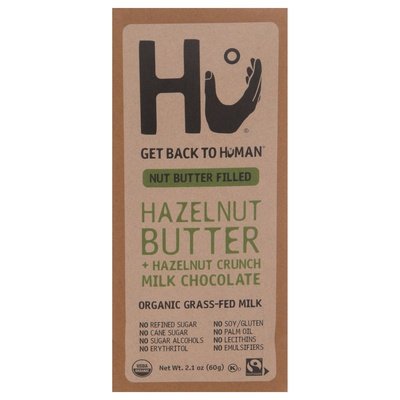Hu Milk Chocolate Hazelnut Butter + Hazelnut Crunch Nut Butter Filled 6/2.1 OZ [UNFI-CARLISLE #2871408] [ebt]