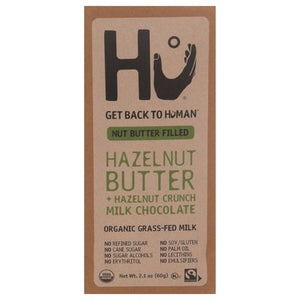 Hu Milk Chocolate Hazelnut Butter + Hazelnut Crunch Nut Butter Filled 6/2.1 OZ [UNFI-CARLISLE #2871408] [ebt]