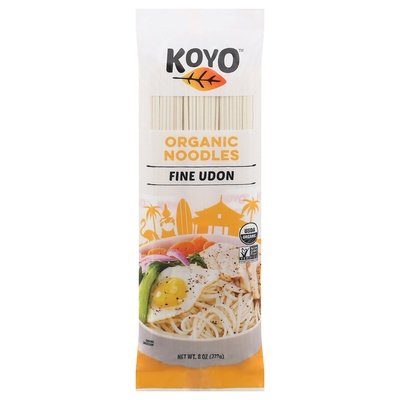 Koyo Noodles Organic Fine Udon 12/8 OZ [UNFI-CARLISLE #171033] [ebt]