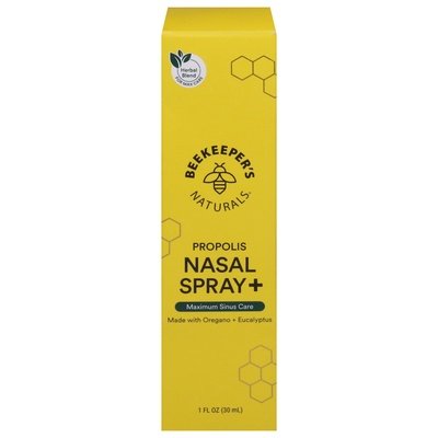 Beekeepers Naturals Nasal Spray+ Propolis 1/1 OZ [UNFI-CARLISLE #2961399]