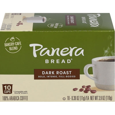 Panera Bread Coffee Darkt Roast Cups 6/10 CT [UNFI #03022563] [ebt]