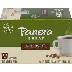 Panera Bread Coffee Darkt Roast Cups 6/10 CT [UNFI #03022563] [ebt]