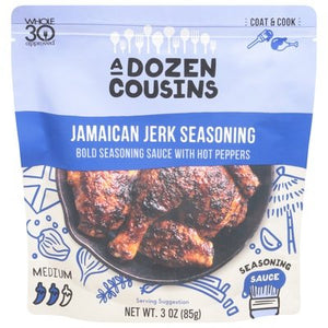 A Dozen Cousins Seasoning Sauce Jamaican Jerk Seasoning 10/3 OZ [UNFI #2818987] [ebt]
