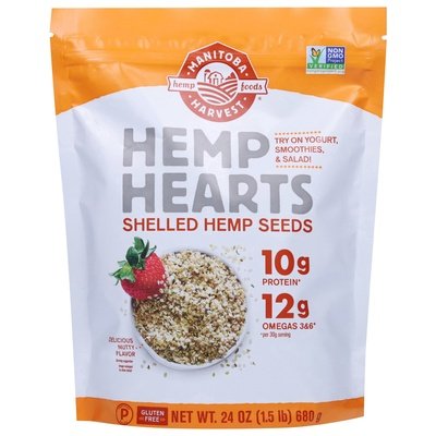 Manitoba Harvest Hemp Hearts 1/24 OZ [UNFI-CARLISLE #2392280] [ebt]