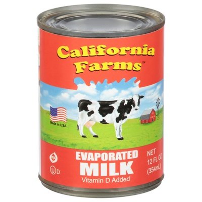 California Farms Evaporated Milk 24/12 OZ [UNFI #249672] [ebt]