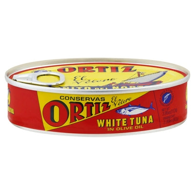 Ortiz Tuna White In Olive Oil 12/3.95 OZ [UNFI-CARLISLE #3121399] [ebt]