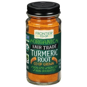 Frontier Nat Prod Co-Op Turmeric Root Organic 1/1.41 OZ [UNFI-CARLISLE #955922] [ebt]