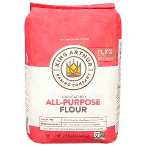 King Arthur Flour All-Purpose Flour Unbleached 8/5 LB [UNFI #501684] [ebt]