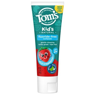 Toms Of Maine Toothpaste Fluoride-Free Silly Strawberry Kids 6/5.1 OZ [UNFI-CARLISLE #2555464]