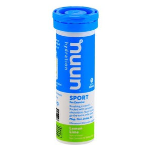 Nuun Sport Tablets Lemon Lime 8/10 TAB [UNFI-CARLISLE #1698505]