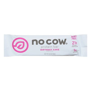 No Cow Protein Bar Birthday Cake 12/2.12 OZ [UNFI-CARLISLE #2533958] [ebt]