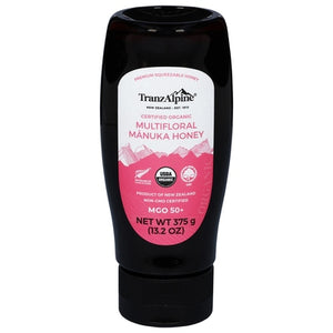 Tranzalpine Organics Limited Honey Multifloral Manuka 12/13.2 OZ [UNFI #03100179] [ebt]