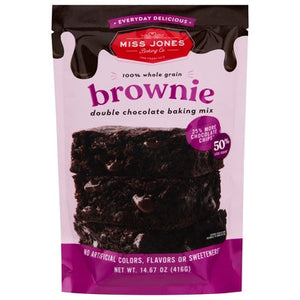 Miss Jones Baking Co Baking Mix Double Chocolate Brownie 6/14.67 OZ [UNFI #2689370] [ebt]