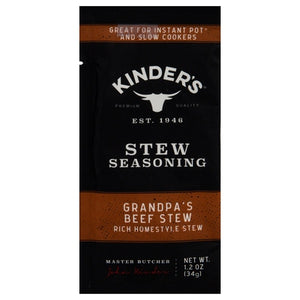 Kinders Seasoning Stew Grandpa's Beef Stew 15/1.2 OZ [UNFI #03100815] [ebt]