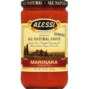 Alessi Marinara Sauce Smooth 6/24 OZ [UNFI #0773986] [ebt]