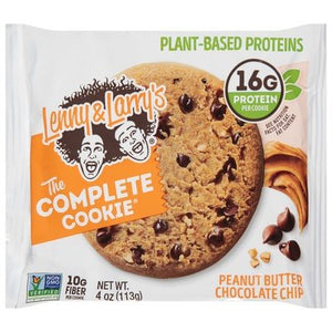 Lenny & Larrys Cookie Peanut Butter Chocolate Chip 12/4 OZ [UNFI #2309300] [ebt]