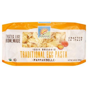 Bionaturae Pappardelle 100% Organic Traditional Egg Pasta 12/8.8 OZ [UNFI #1790898] [ebt]