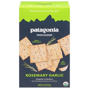 Patagonia Provisions Crackers Organic Rosemary Garlic 6/4.4 OZ [UNFI #2968378] [ebt]
