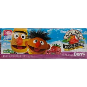 Apple & Eve 100% Juice Berry Bert & Ernie 5/8/125 ML [UNFI #0956136] [ebt]
