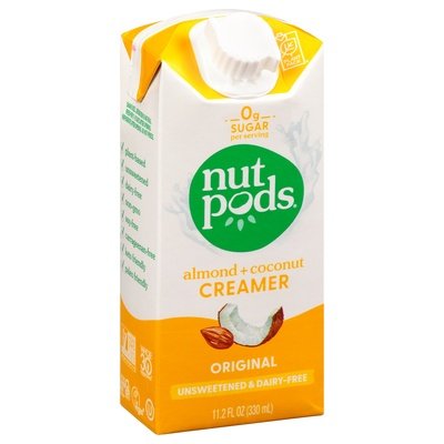 Nutpods Creamer Original Almond + Coconut 12/11.2 OZ [UNFI #1940832] [ebt]
