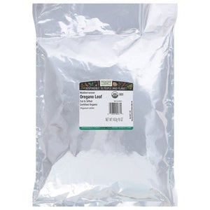 Frontier Nat Prod Co-Op Oregano Leaf Mediterranean Cut & Sifted 1LB [UNFI-CARLISLE #298398] [ebt]