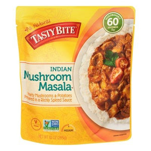 Tasty Bite Mushroom Masala Indian Medium 6/10 OZ [UNFI-CARLISLE #1284652] [ebt]