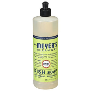 Mrs Meyers Clean Day Dish Soap Lemon Verbena Scent 6/16 OZ [UNFI #0765222] T