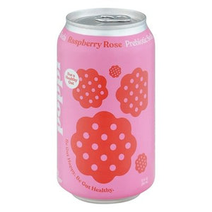 Poppi Prebiotic Soda Raspberry Rose 12/12 OZ [UNFI #2674612] [ebt]