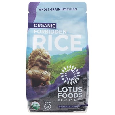 Lotus Foods Rice Forbidden Organic 6/15 OZ [UNFI #544510] [ebt]
