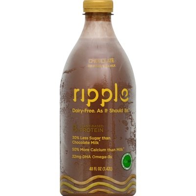 Ripple Foods Pea Milk Nutritious Chocolate 6/48 OZ [UNFI #1844125] [ebt]