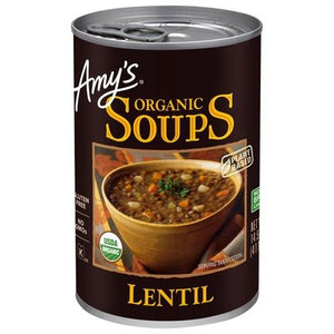 Amys Soups Organic Lentil 14.5 OZ [UNFI #0933937] [ebt]