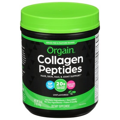 Orgain Collagen Peptides Unflavored 1/16 OZ [UNFI-CARLISLE #2477347]