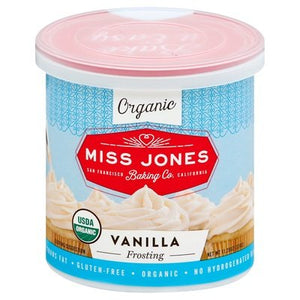Miss Jones Baking Co Frosting Vanilla 6/320 GRM [UNFI #1725209] [ebt]