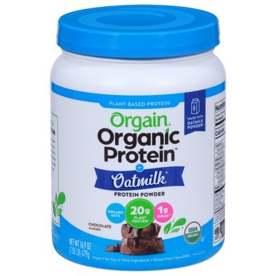 Orgain Protein Powder + Oatmilk Chocolate Flavored 1/16.9 OZ [UNFI-CARLISLE #2795557]