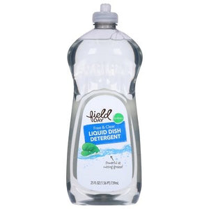 Field Day Dish Detergent Free & Clear Liquid 12/25 OZ [UNFI #1824374]