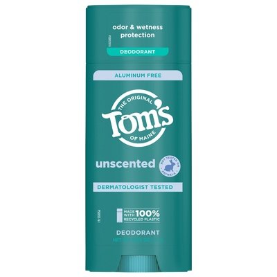 Toms Of Maine Deodorant Unscented Aluminum Free 6/3.25 OZ [UNFI-CARLISLE #3025582]