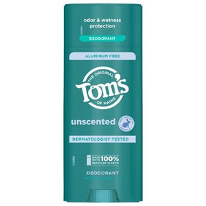 Toms Of Maine Deodorant Unscented Aluminum Free 6/3.25 OZ [UNFI-CARLISLE #3025582]