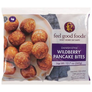 Feel Good Foods Pancake Bites Wildberry Danish Style 8/12.7 OZ [UNFI #2785806] [ebt]
