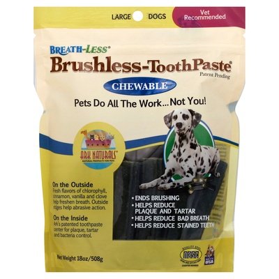 Ark Naturals Brushless-Toothpaste Chewable Large Dogs 1/18 OZ [UNFI-CARLISLE #2998888]