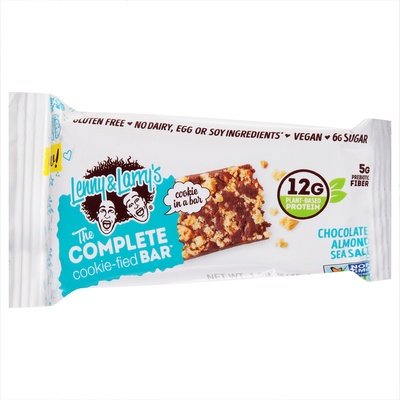 Lenny & Larrys Cookie Bar Chocolate Almond Sea Salt 9/1.59 OZ [UNFI-CARLISLE #2775724] [ebt]