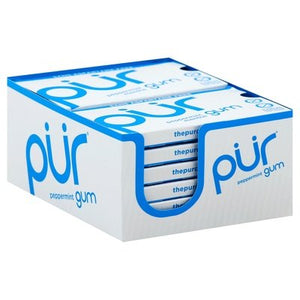 Pur Gum Gum Peppermint 12/12.6 GRM [UNFI-CARLISLE #1523810] [ebt]
