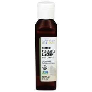 Aura Cacia Skin Care Oil Organic Vegetable Glycerin 1/4 OZ [UNFI-CARLISLE #1571876]