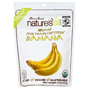 Natierra Banana Organic Freeze-Dried 12/2.5 OZ [UNFI #925727] [ebt]