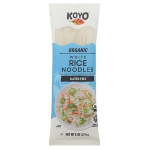Koyo Rice Noodles Organic White 12/8 OZ [UNFI #2824316] [ebt]