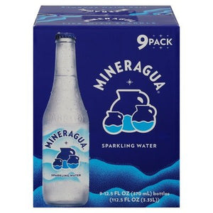 Mineragua Sparkling Water 9 Pack 1/9/12.5 Z [UNFI #2772614] [ebt]