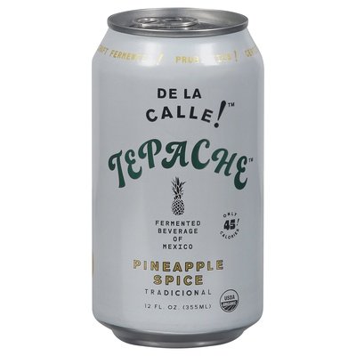 De La Calle Fermented Beverage Pineapple Spice Tradicional 12/12 OZ [UNFI #2677383] [ebt]