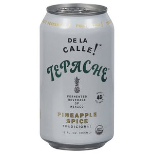 De La Calle Fermented Beverage Pineapple Spice Tradicional 12/12 OZ [UNFI #2677383] [ebt]
