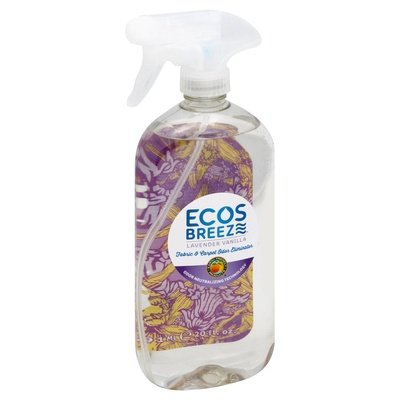 Ecos Fabric & Carpet Odor Eliminator Lavender Vanilla 6/20 OZ [UNFI #2293751]