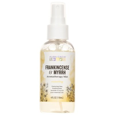 Aura Cacia Aromatherapy Mist Restoring Frankincense & Myrrh 1/4 OZ [UNFI-CARLISLE #2867588]
